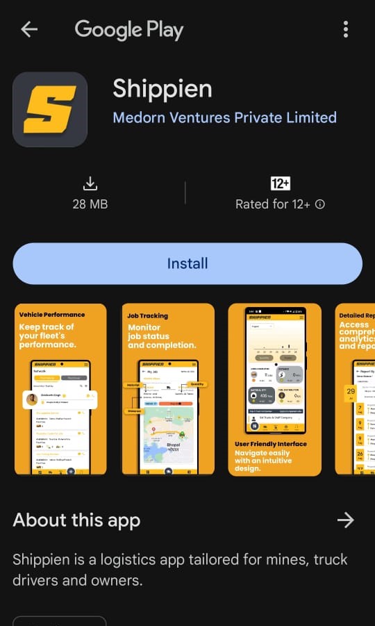 Shippien App Preview